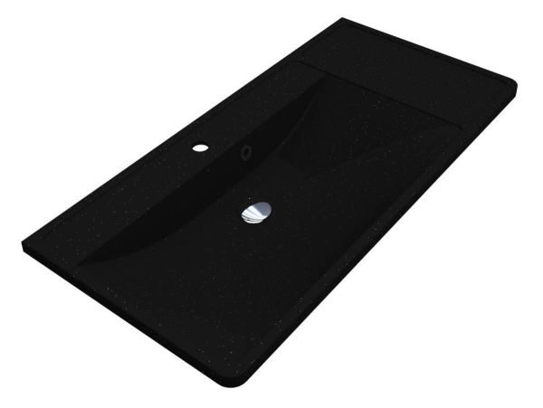 Умывальник SACRAMENTO 1000C (BLACK SHINE)