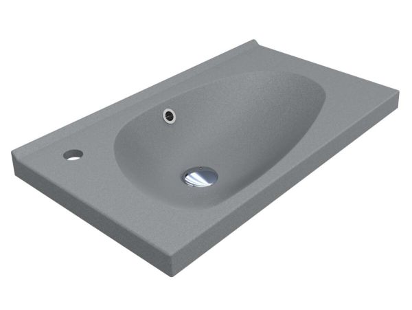 Умывальник TITANIA 700C (GRAY)