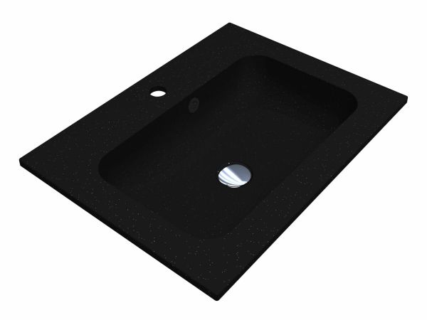 Умывальник DELLA 600 (BLACK SHINE)