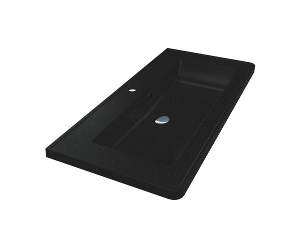 Умывальник TRES 900 (BLACK SHINE)
